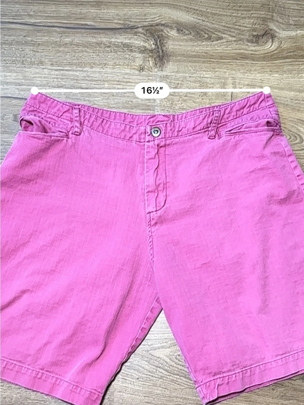 Kavu 100% Cotton Pink Bermuda Shorts Size 12